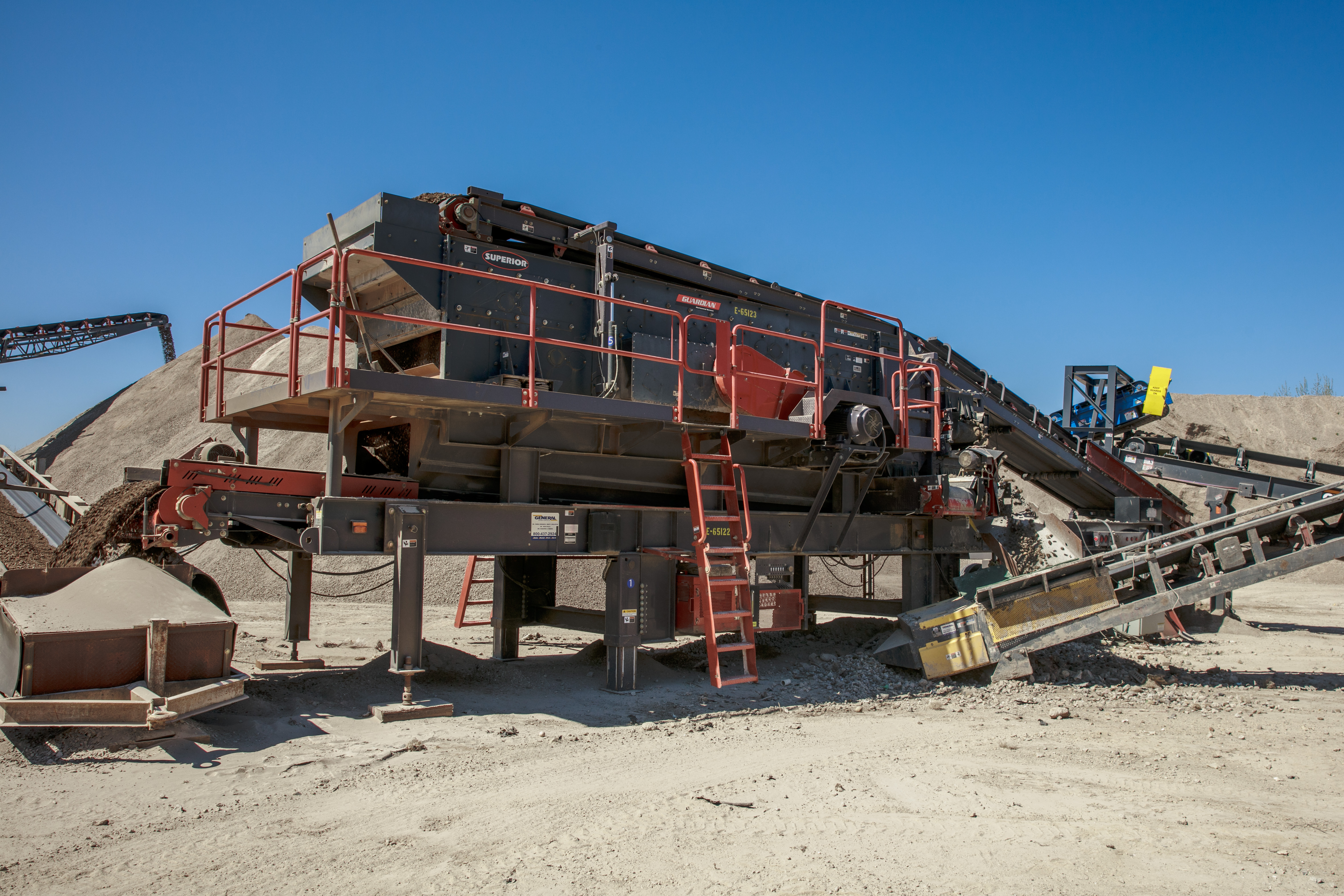Triple-Shaft Horizontal Screening | Guardian® Screen